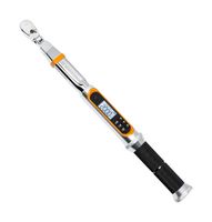 GEARWRENCH 85194 Torquímetro, Llave, Ángulo, Electrónico, Cuadro 1/4", Longitud 15.5", 2.7N-m a 27N-m, Serie 120XP