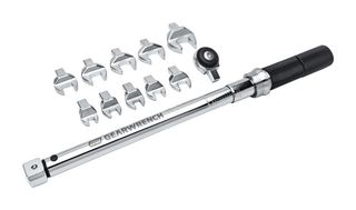 GEARWRENCH 89452 Wrench Set, Interchangeable Torque, 3/8" Drive, SAE, Open End, 20N-m to 100N-m, 12 Pieces
