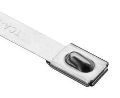 HELLERMANNTYTON 111-94089 MBT8H Cable Tie, Stainless Steel, 201 mm, 7.9 mm, 50 mm, 450 lb