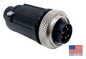 SWITCHCRAFT/CONXALL SF3282-6PG-540 Circular Connector, Sealed Circular Connector, MULTI-CON-X Series, Cable Mount Plug, 6 Contacts
