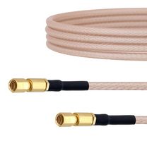 FAIRVIEW MICROWAVE FMCA1226-6 RF / Coaxial Cable Assembly, 6 ", 152.4 mm, RG316, SSMC Plug, SSMC Plug, 50 ohm