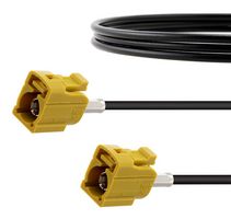 FAIRVIEW MICROWAVE FMCA1350K-12 RF / Coaxial Cable Assembly, 12 ", 305 mm, RG174, FAKRA Jack, FAKRA Jack, 50 ohm