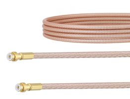 FAIRVIEW MICROWAVE FMCA1414-8 RF / Coaxial Cable Assembly, Snap-On, 8 ", 203.2 mm, RG316/U, MMBX Plug, MMBX Plug, 50 ohm