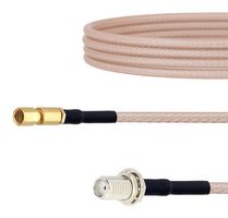 FAIRVIEW MICROWAVE FMCA1470-72 RF / Coaxial Cable Assembly, 6 ft, 1.82 m, RG316, SMA Bulkhead Jack, SSMC Plug, 50 ohm