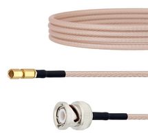 FAIRVIEW MICROWAVE FMCA1472-12 RF / Coaxial Cable Assembly, 12 ", 305 mm, RG316, BNC Plug, SSMC Plug, 50 ohm