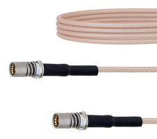 FAIRVIEW MICROWAVE FMCA1652-36 RF / Coaxial Cable Assembly, Snap-On, 36 ", 914.4 mm, RG316, BMA Jack, BMA Jack, 50 ohm