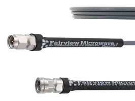 FAIRVIEW MICROWAVE FMCA1973-50CM RF / Coaxial Cable Assembly, 19.7 ", 500 mm, FM-103FLEX, SMA Plug, 1.85mm Plug, 50 ohm