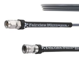 FAIRVIEW MICROWAVE FMCA1974-150CM Cable RF / Coaxial ensamblado, 4.9 ft, 1.5 m, FM-103FLEX, SMA Macho, 2.4mm Macho, 50 ohm