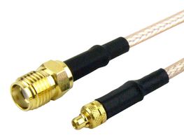 FAIRVIEW MICROWAVE FMC0913316-60 RF / Coaxial Cable Assembly, 5 ft, 1.52 m, RG316, MMCX Plug, SMA Jack, 50 ohm