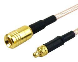FAIRVIEW MICROWAVE FMC0916316-72 Cable RF / Coaxial ensamblado, 6 ft, 1.82 m, RG316, MMCX Macho, SMB Macho, 50 ohm