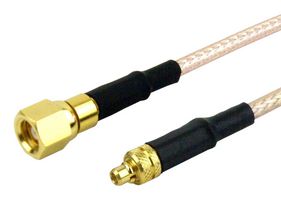 FAIRVIEW MICROWAVE FMC0918316-24 RF / Coaxial Cable Assembly, 24 ", 610 mm, RG316, MMCX Plug, SMC Plug, 50 ohm