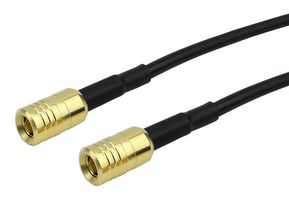 FAIRVIEW MICROWAVE FMC1616174-120 RF / Coaxial Cable Assembly, 10 ft, 3.05 m, RG174, SMB Plug, SMB Plug, 50 ohm