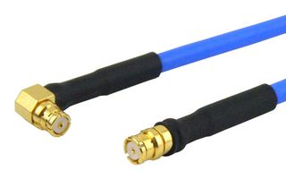 FAIRVIEW MICROWAVE FMC2122085-120 RF / Coaxial Cable Assembly, 10 ft, 3.05 m, FM-F086, SMP Right Angle Jack, SMP Jack, 50 ohm