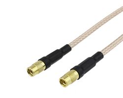 FAIRVIEW MICROWAVE FMC2424315-12 RF / Coaxial Cable Assembly, 12 ", 305 mm, RG316, MMCX Jack, MMCX Jack, 50 ohm