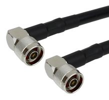 FAIRVIEW MICROWAVE FMC4242214-24 RF / Coaxial Cable Assembly, 24 ", 610 mm, RG214, N Type Right Angle Plug