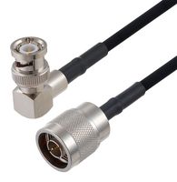 FAIRVIEW MICROWAVE FMCA2693-100CM Cable RF / Coaxial ensamblado, 3.3 ft, 1 m, RG223, Tipo N Macho, BNC Ángulo Recto Macho, 50 ohm