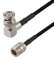 FAIRVIEW MICROWAVE FMCA2695-48 Cable RF / Coaxial ensamblado, 4 ft, 1.21 m, RG223, Tipo N Hembra, BNC Ángulo Recto Macho, 50 ohm