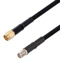 FAIRVIEW MICROWAVE FMCA2725-48 RF / Coaxial Cable Assembly, 4 ft, 1.21 m, RG223, SMA Plug, SMA Jack, 50 ohm