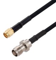 FAIRVIEW MICROWAVE FMCA2731-48 RF / Coaxial Cable Assembly, 4 ft, 1.21 m, RG223, SMA Plug, TNC Jack, 50 ohm
