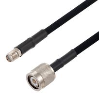 FAIRVIEW MICROWAVE FMCA2741-150CM RF / Coaxial Cable Assembly, 4.9 ft, 1.5 m, RG223, SMA Jack, TNC Plug, 50 ohm