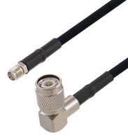 FAIRVIEW MICROWAVE FMCA2742-36 RF / Coaxial Cable Assembly, 36 ", 914.4 mm, RG223, TNC Right Angle Plug, SMA Jack, 50 ohm