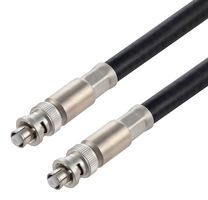 FAIRVIEW MICROWAVE FMCA3141-60 RF / Coaxial Cable Assembly, 5 ft, 1.52 m, RG11, SHV Plug, SHV Plug, 75 ohm
