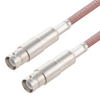 FAIRVIEW MICROWAVE FMCA3156-12 RF / Coaxial Cable Assembly, 12 ", 305 mm, RG142, SHV Jack, SHV Jack, 50 ohm