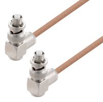 FAIRVIEW MICROWAVE FMCA3165-60 RF / Coaxial Cable Assembly, 5 ft, 1.52 m, RG400, SHV Right Angle Plug, SHV Right Angle Plug
