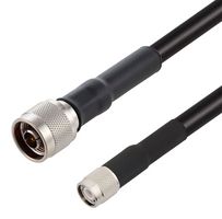 FAIRVIEW MICROWAVE FMCA3225-12 RF / Coaxial Cable Assembly, 12 ", 305 mm, RG214, N Type Plug, TNC Plug, 50 ohm