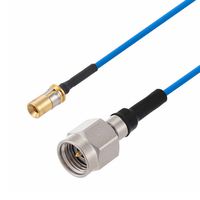 FAIRVIEW MICROWAVE FMCA9723-12 Cable RF / Coaxial ensamblado, VITA 67, 12 ", 305 mm, FM-P047HF, Mini SMP Macho, 2.92mm Macho