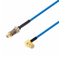 FAIRVIEW MICROWAVE FMCA9729-24 Cable RF / Coaxial ensamblado, VITA 67, 24 ", 610 mm, FM-P047HF, Mini SMP Jack, 2.4mm Plug, 50 ohm
