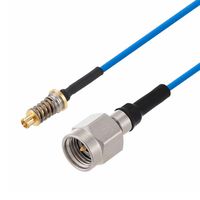 FAIRVIEW MICROWAVE FMCA9730-12 Cable RF / Coaxial ensamblado, VITA 67, 12 ", 305 mm, FM-P047HF, Mini SMP Jack, 2.92mm Plug, 50 ohm