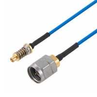 FAIRVIEW MICROWAVE FMCA9732-24 Cable RF / Coaxial ensamblado, VITA 67, 24 ", 610 mm, FM-P047HF, Mini SMP Hembra, 1.85mm Macho