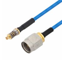 FAIRVIEW MICROWAVE FMCA9740-12 RF / Coaxial Cable Assembly, VITA 67, 12 ", 305 mm, FM-F086HF, Mini SMP Jack, 2.4mm Plug, 50 ohm