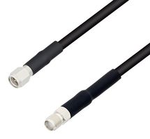 FAIRVIEW MICROWAVE FMC00278-100CM RF / Coaxial Cable Assembly, 3.3 ft, 1 m, RG58C/U, SMA Plug, SMA Jack, 50 ohm