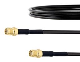 FAIRVIEW MICROWAVE FMC00366-150CM RF / Coaxial Cable Assembly, Low Loss, 4.9 ft, 1.5 m, RG174, SMA Jack, SMA Jack, 50 ohm