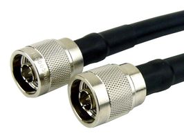 FAIRVIEW MICROWAVE FMC0101214-60 RF / Coaxial Cable Assembly, 5 ft, 1.52 m, RG214, N Type Plug, N Type Plug, 50 ohm