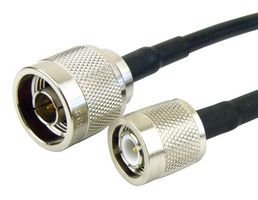 FAIRVIEW MICROWAVE FMC0103058LF-48 RF / Coaxial Cable Assembly, 4 ft, 1.21 m, RG58, N Type Plug, TNC Plug, 50 ohm