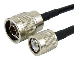 FAIRVIEW MICROWAVE FMC0103223-24 RF / Coaxial Cable Assembly, 24 ", 610 mm, RG223, N Type Plug, TNC Plug, 50 ohm