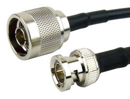 FAIRVIEW MICROWAVE FMC0108058-36 RF / Coaxial Cable Assembly, 36 ", 914.4 mm, RG58, N Type Plug, BNC Plug, 50 ohm