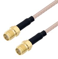 FAIRVIEW MICROWAVE FMC01143-12 RF / Coaxial Cable Assembly, 12 ", 305 mm, RG316, SMA Jack, SMA Jack, 50 ohm