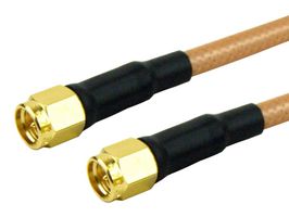 FAIRVIEW MICROWAVE FMC0202143-36 RF / Coaxial Cable Assembly, 36 ", 914.4 mm, RG142, SMA Plug, SMA Plug, 50 ohm