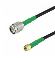 FAIRVIEW MICROWAVE FMC0203058LF-24 RF / Coaxial Cable Assembly, 24 ", 610 mm, RG58, SMA Plug, TNC Plug, 50 ohm