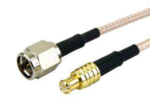 FAIRVIEW MICROWAVE FMC0207315-06 Cable RF / Coaxial ensamblado, 6 ", 152.4 mm, RG316, SMA Plug, MCX Plug, 50 ohm