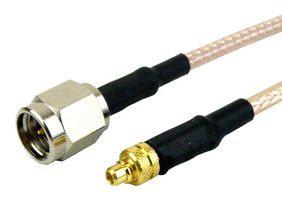 FAIRVIEW MICROWAVE FMC0209315-24 Cable RF / Coaxial ensamblado, 24 ", 610 mm, RG316, SMA Plug, Macho MMCX, 50 ohm