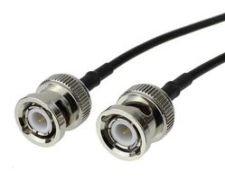 FAIRVIEW MICROWAVE FMC0808174-48 RF / Coaxial Cable Assembly, 4 ft, 1.21 m, RG174, BNC Plug, BNC Plug, 50 ohm
