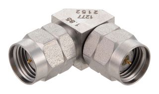 FAIRVIEW MICROWAVE FMAD1277 RF / Coaxial Adapter, 1.85mm Coaxial, Plug, 1.85mm Coaxial, Plug, Right Angle Adapter, 50 ohm