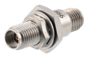 FAIRVIEW MICROWAVE FMAD1666 RF / Coaxial Adapter, 2.92mm Coaxial, Jack, 2.92mm Coaxial, Jack, Straight Bulkhead Adapter