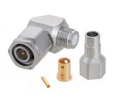 FAIRVIEW MICROWAVE FMCN1078 RF / Coaxial Connector, TNC Coaxial, Right Angle Plug, Solder, Clamp, 50 ohm, LL142