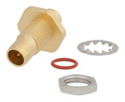 FAIRVIEW MICROWAVE FMCN1198 RF / Coaxial Connector, BMA Coaxial, Straight Bulkhead Plug, Solder, 50 ohm